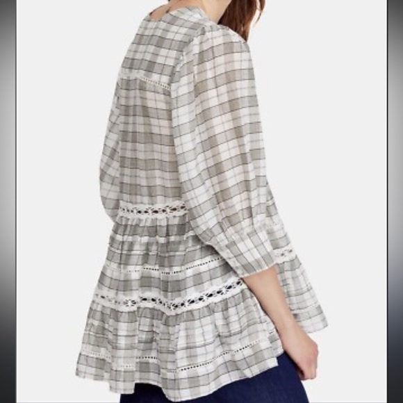 Free People Time Out Lace Tunic/Top - Picture 3 of 3
